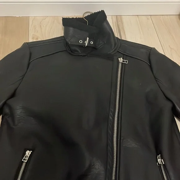 Forever 21 faux leather moto jacket 💫💫 - Picture 8 of 16